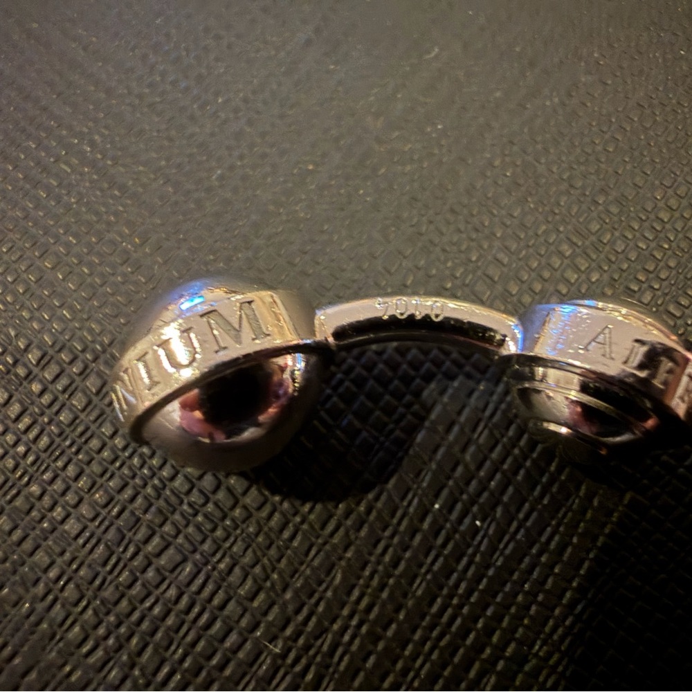 Authentic Limited Edition Alfred Dunhill Millennium Silver Cufflinks